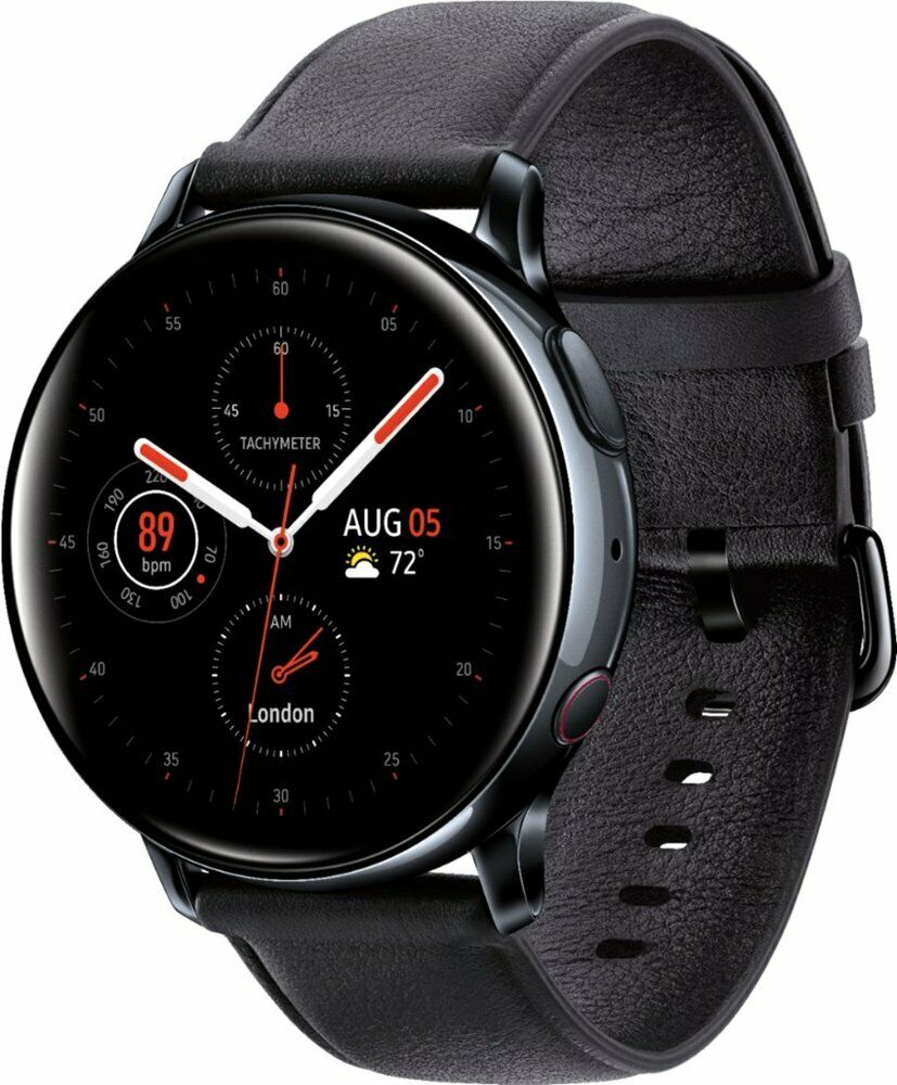 Samsung Galaxy Watch Active 2 R830 40mm Stainless Steel Case Black