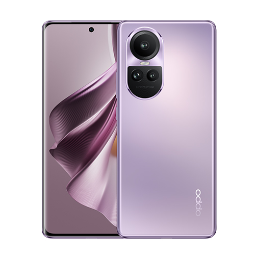 Buy Oppo Reno 10 Pro 5G Dual SIM 12GB/256GB Glossy Purple - Global